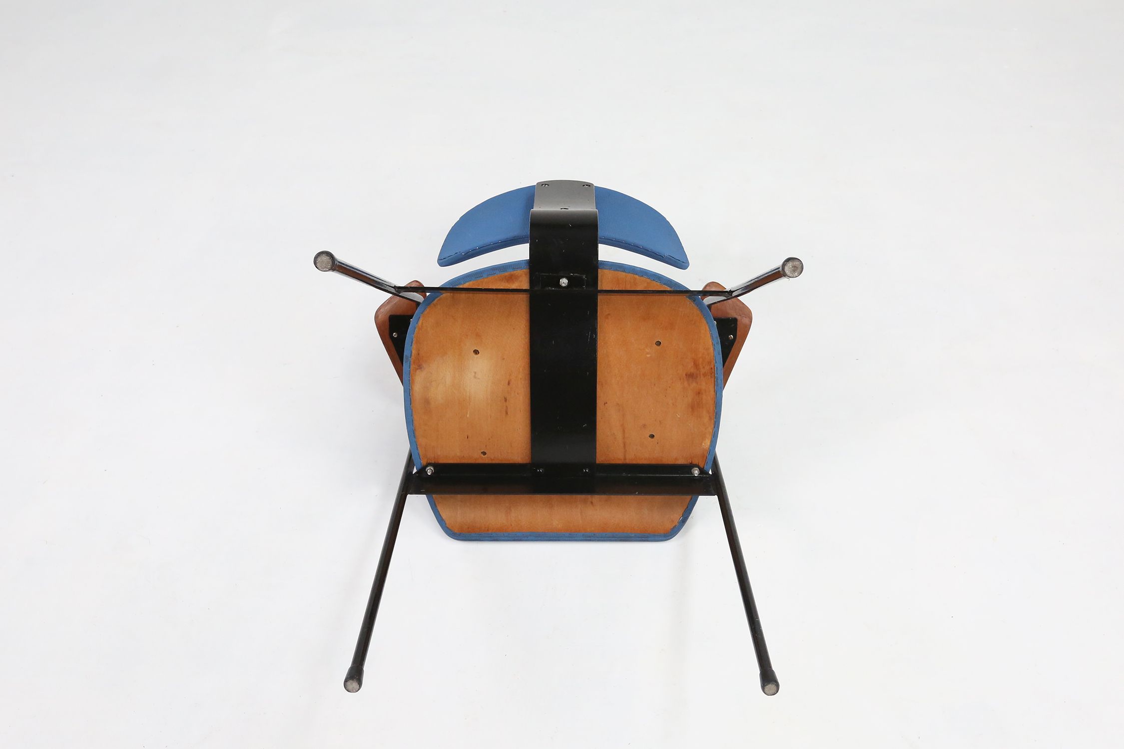 Set of 6 Dining Chairs by Willy Van Der Meeren for Tubax, Belgium, 1950sthumbnail